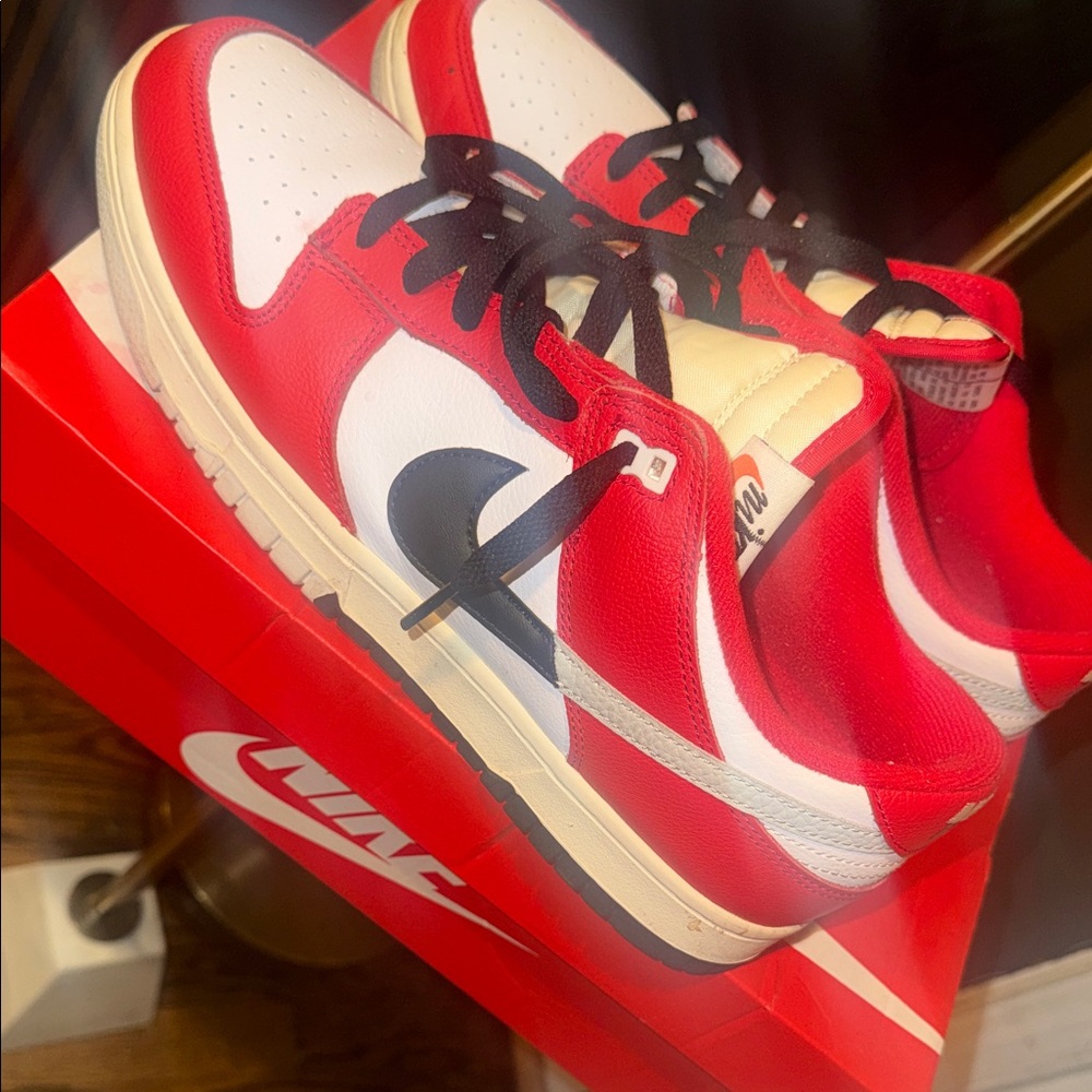 Nike Dunk Low “Gym Red / White / Black